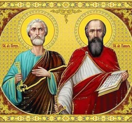 Апостолы Петр и Павел.ТЕСТ.