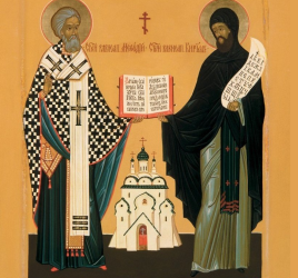 ЖИТИЕ СВЯТЫХ РАВНОАПОСТОЛЬНЫХ КИРИЛЛА И МЕФОДИЯ, УЧИТЕЛЕЙ СЛОВЕНСКИХ