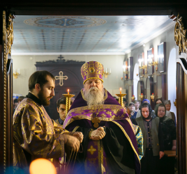 Всенощное бдение в канун Недели 1-й Великого поста.