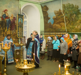 Всенощное бдение в канун празднования Иверской иконы Божией Матери