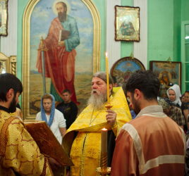 Всенощное бдение в канун недели 11-й по Пятидесятнице