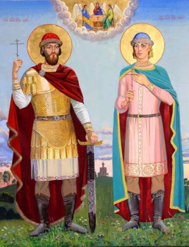 Святые благоверные князья — страстотерпцы Борис и Глеб