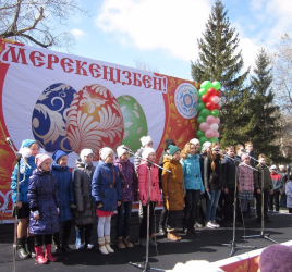 Пасхальные гулянья 2015 в г. Петропавловске