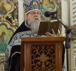 Чин прощения в соборе святых апостолов Петра и Павла