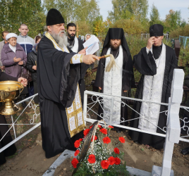 Заупокойная лития по приснопоминаемому прот.Сергию