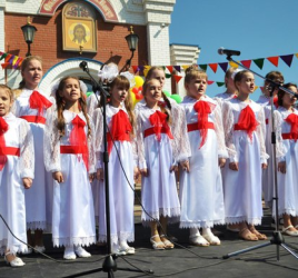 Пасхальный концерт в Вознесенском кафедральном соборе г. Петропавловска