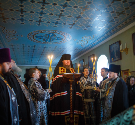 Чтение заключительной части канона св.Андрея Критского