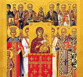 Молебное пение в день Торжества Православия в Кафедральном Соборе