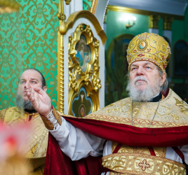 БОЖЕСТВЕННАЯ ЛИТУРГИЯ 14.01.2024. По плоти обрезание Господа Бога и Спасителя нашего Иисуса Христа