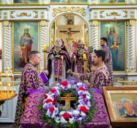 БОЖЕНСТВЕННАЯ ЛИТУРГИЯ 23.03.2025. НЕДЕЛЯ КРЕСТОПОКЛОННАЯ